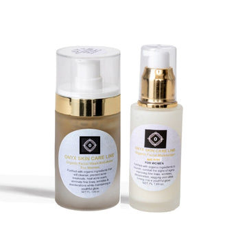 Organic Anti-Acne Two-Step System Facial Wash and Moisturizer