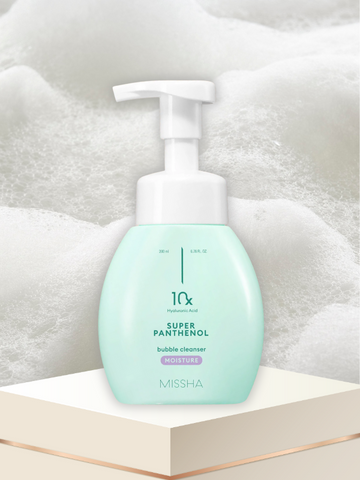MISSHA Super Panthenol Bubble Cleanser 200ml - Moisture