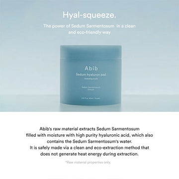 Abib Sedum Hyaluron Pad Hydrating Touch 165ml / 75pads-3