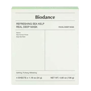 Biodance Refreshing Sea Kelp Real Deep Mask 34g