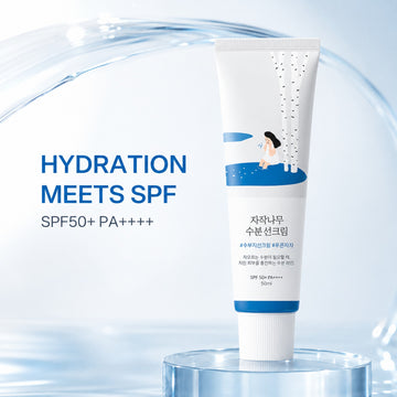 ROUND LAB Daily Hydration & Protect Trio – Cleanser, Cream & Sunscreen