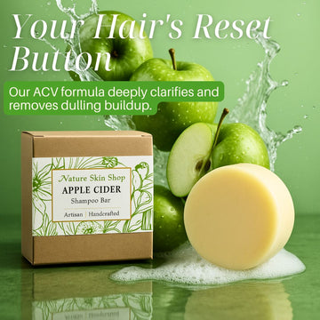 Apple Cider Vinegar Clarifying Shampoo Bar - Skincare Lab