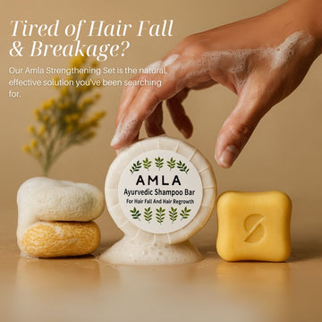 Amla Ayurvedic Shampoo Bar for Hair Growth & Strength