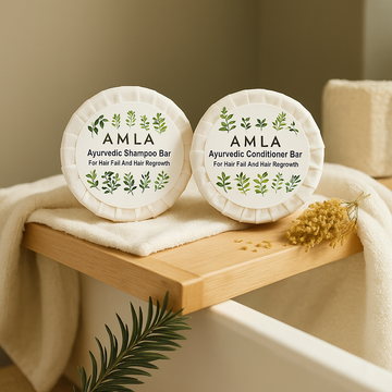 Amla Ayurvedic Strengthening Shampoo & Conditioner Set - Skincare Lab