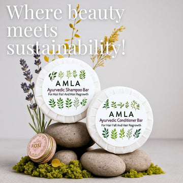 Amla Ayurvedic Strengthening Shampoo & Conditioner Set - Skincare Lab