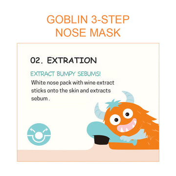 APIEU Goblin Blackhead 3-Step Nose Sheet 6.2g-3