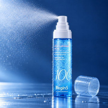 BeginS by JUNGSAEMMOOL Blue Hydrangea Hyaluronic Acid 100 PDRN Moisturizing Plumping Mist 100ml