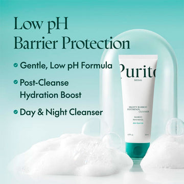 Purito Mighty Bamboo Panthenol Cleanser 150ml-3