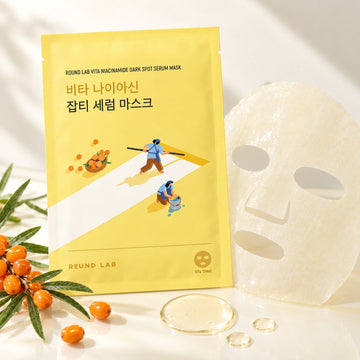 ROUND LAB Masque Sérum Anti-Imperfections Vita Niacine 10 Feuilles