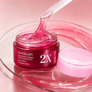 numbuzin No.2 2X Rose PDRN Collagen Plumping Serum 30ml