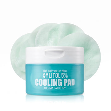 DERMA FACTORY Xylitol 5% Cooling Pad 70 Pads