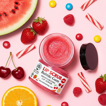 Bubble Gum Moisturizing Sugar Lip Scrub