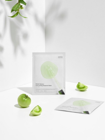 Sungboon Editor Green Tomato Pore Lifting Ampoule Mask 23g-2