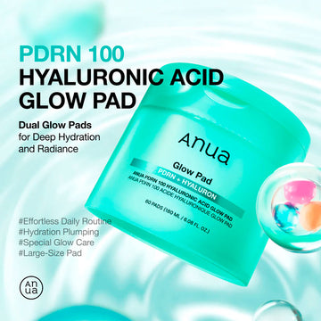Anua PDRN Hyaluronic Glow Pad 180ml / 60pads-2