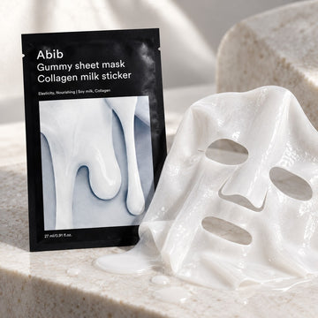 Abib Gummy Sheet Mask Collagen Milk Sticker 10 Sheets