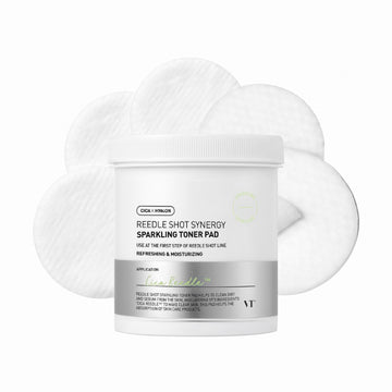 VT Reedle Shot Synergy Sparkling Toner Pad 80 Pads