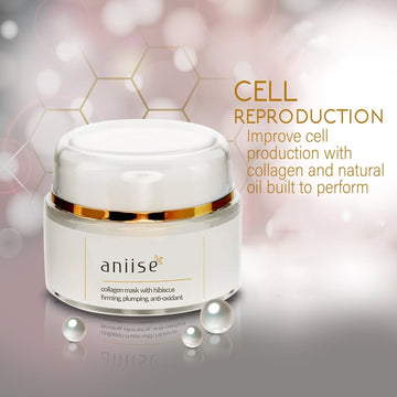 Collagen Facial Mask with Hibiscus - Skincare Lab