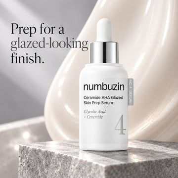 numbuzin No.4 Ceramide AHA Glazed Skin Prep Serum 30ml