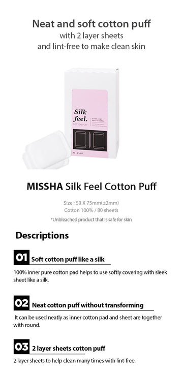 MISSHA Silk Feel Cotton Puff