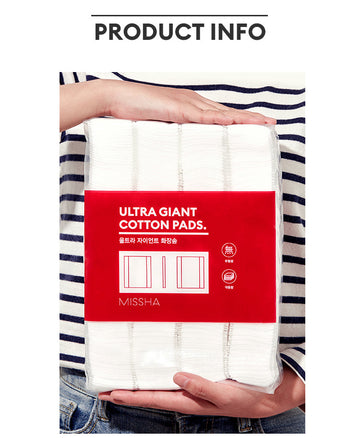 MISSHA Ultra Giant Cotton Puff 400 sheets