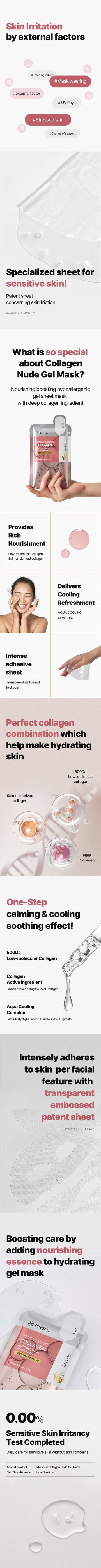 Mediheal Collagen Nude Gel Mask 30ml