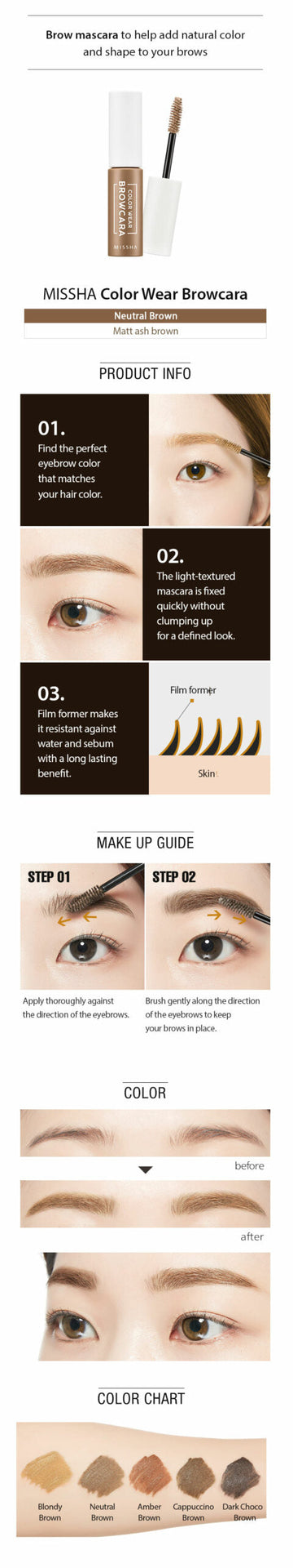 MISSHA Perfect Lip and Eye Make Up Remover 155ml