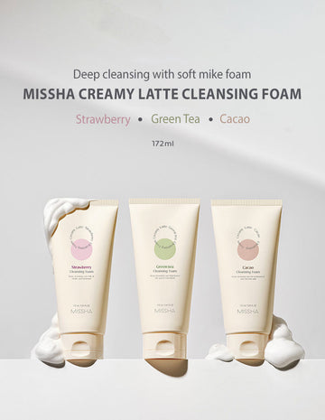 MISSHA Creamy Latte Cleansing Foam 172ml