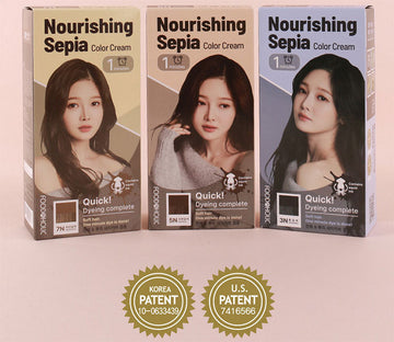 Foodaholic Nourishing Sepia Color Cream 1min 7N Natural Brown 60g