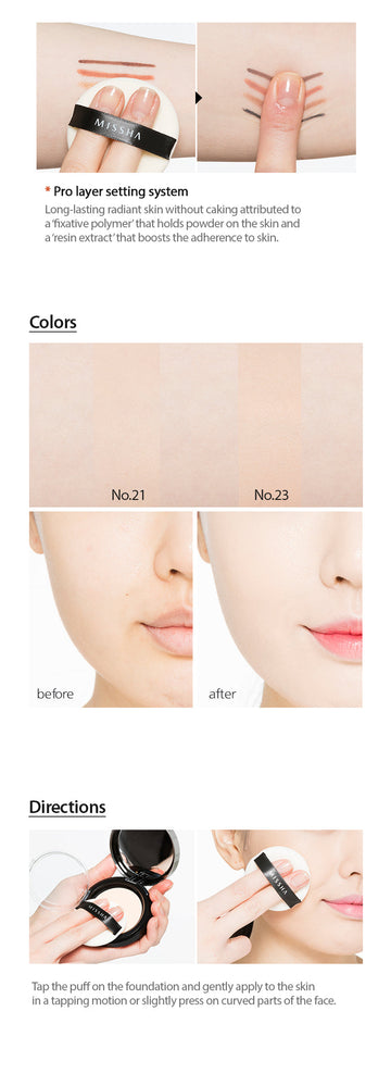 MISSHA Pro Touch Powder Pact 10g