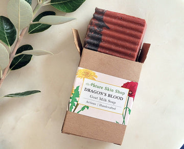 Dragons Blood Goat Milk Soap, Natural Cold Process