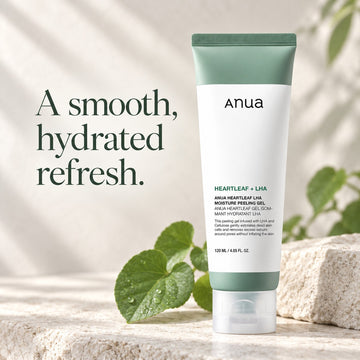 Gel exfoliant hydratant Anua Heartleaf LHA - 120ml pour une peau éclatante