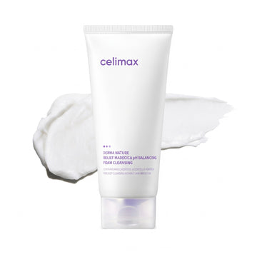 celimax Derma Nature Relief Madecica pH Balancing Foam Cleansing 150ml