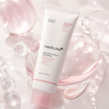 MEDICUBE Crème Solaire Teintée Rose PDRN 50ml