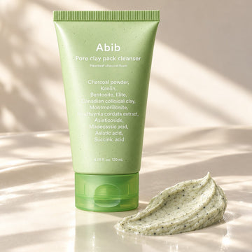 Abib Pore Clay Pack Cleanser Heartleaf Charcoal Foam 120ml