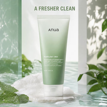 Mousse nettoyante Anua : Heartleaf Quercetinol™ Pore Deep Cleansing Foam 150 ml