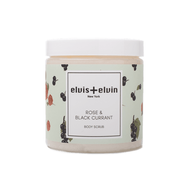 Rose & Black Currant Body Scrub with Dead Sea Salt 300ml - Skincare Lab