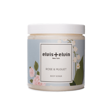 Rose & Muguet Body Scrub with Dead Sea Salt 300ml - Skincare Lab