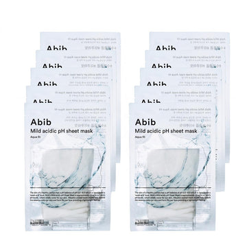 Abib Mild Acidic pH Sheet Mask Aqua Fit 10 Sheets