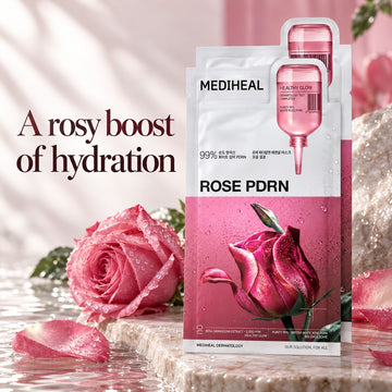 MEDIHEAL Rose PDRN Essential Mask 10 Sheets