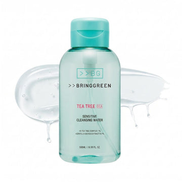 BRING GREEN Tea Tree Cica Sensitive Cleansing Water 500ml