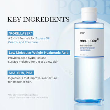 medicube Zero Pore Toner 250ml-3