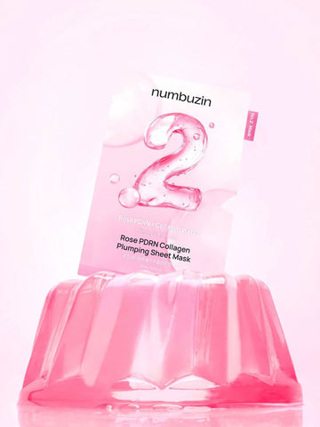numbuzin No.2 Rose PDRN Collagen Plumping Sheet Mask 33ml-1