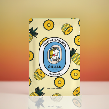 Gillian Cosmetics Pineapple (Brightening) Sheet Mask - Skincare Lab