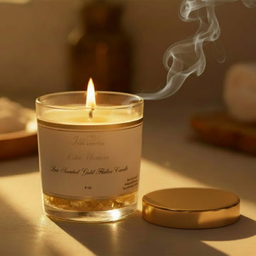 Lux Scented Gold Flakes Hhandmade Candle