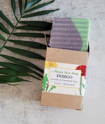 Indigo, Lavender & Chamomile Soap