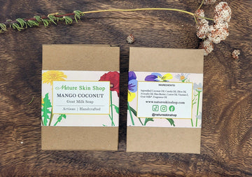 Mango Coconut Soap, Goat Milk Soap - Skincare Lab