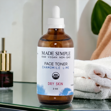 Chamomile Lime Face Toner for Dry Skin - Skincare Lab