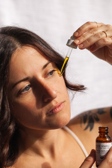 Rosehip Chamomile Face Serum for Sensitive Skin