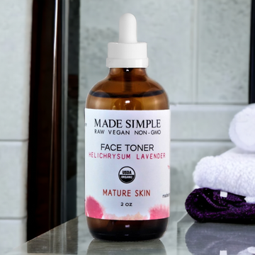 Helichrysum Lavender Face Toner for Mature Skin - Skincare Lab