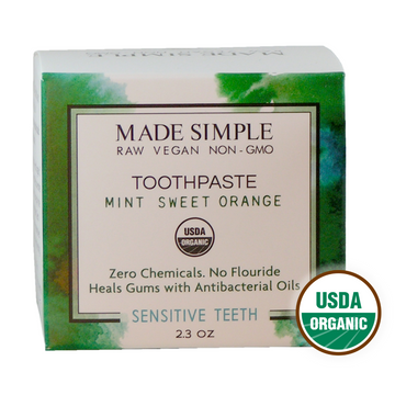 Mint Sweet Orange Toothpaste - Skincare Lab